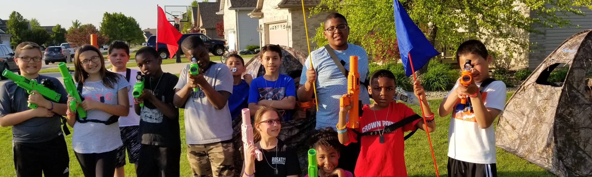 Laser tag birthday party in Nairobi, Kenya