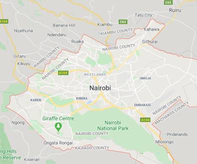 Nairobi Kenya video game truck party service area